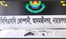 আড়াইহাজারে বিদেশি পিস্তল উদ্ধার